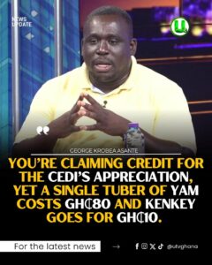 No! Kenkey and Yam is not 10 cedis and 80 cedis