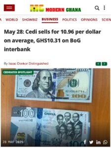 Modern Ghana Publication on May 28, 2025